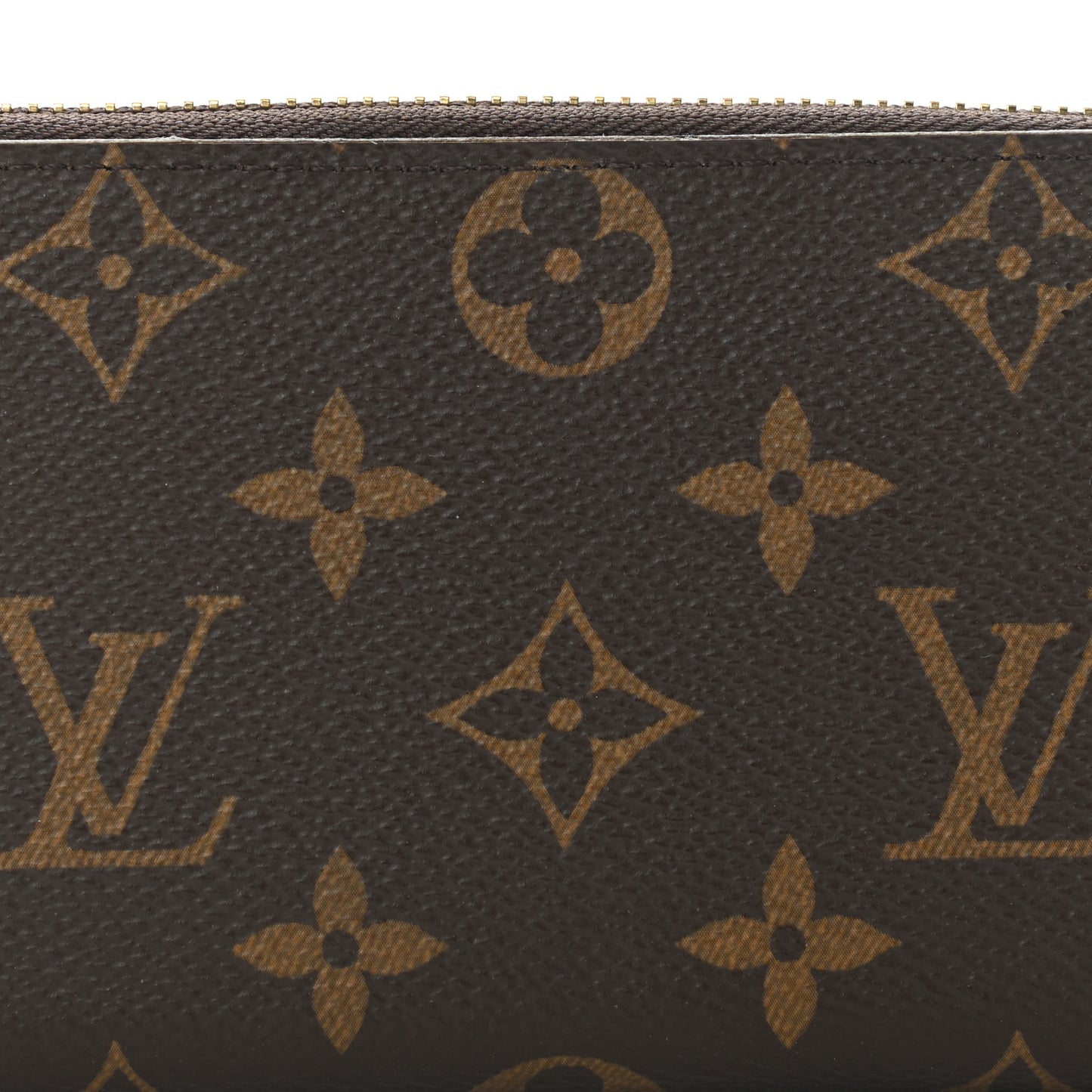 Monogram Clemence Wallet Rose Ballerine