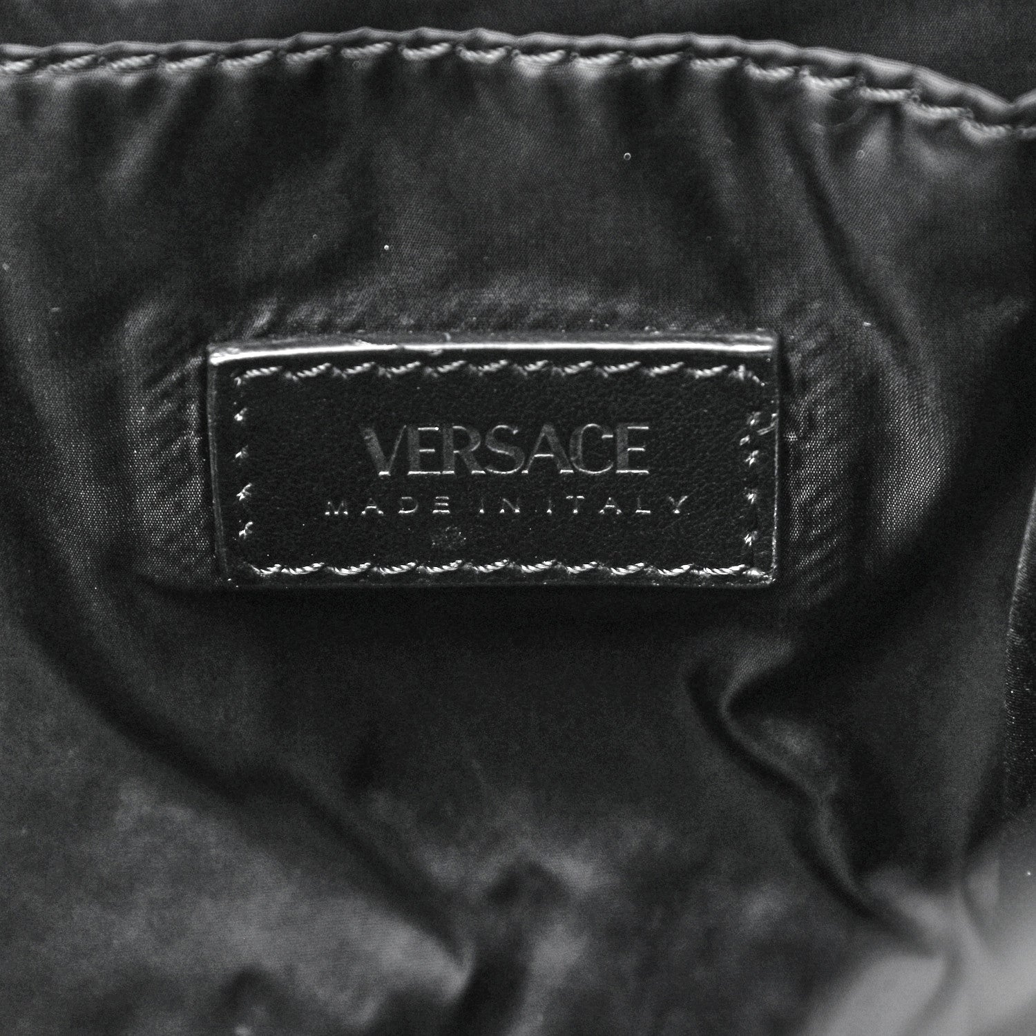 Versace Nylon Palazzo Medusa Backpack Black 5 of 9
