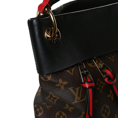 Louis Vuitton Monogram Tuileries Hobo Black 13 of 14