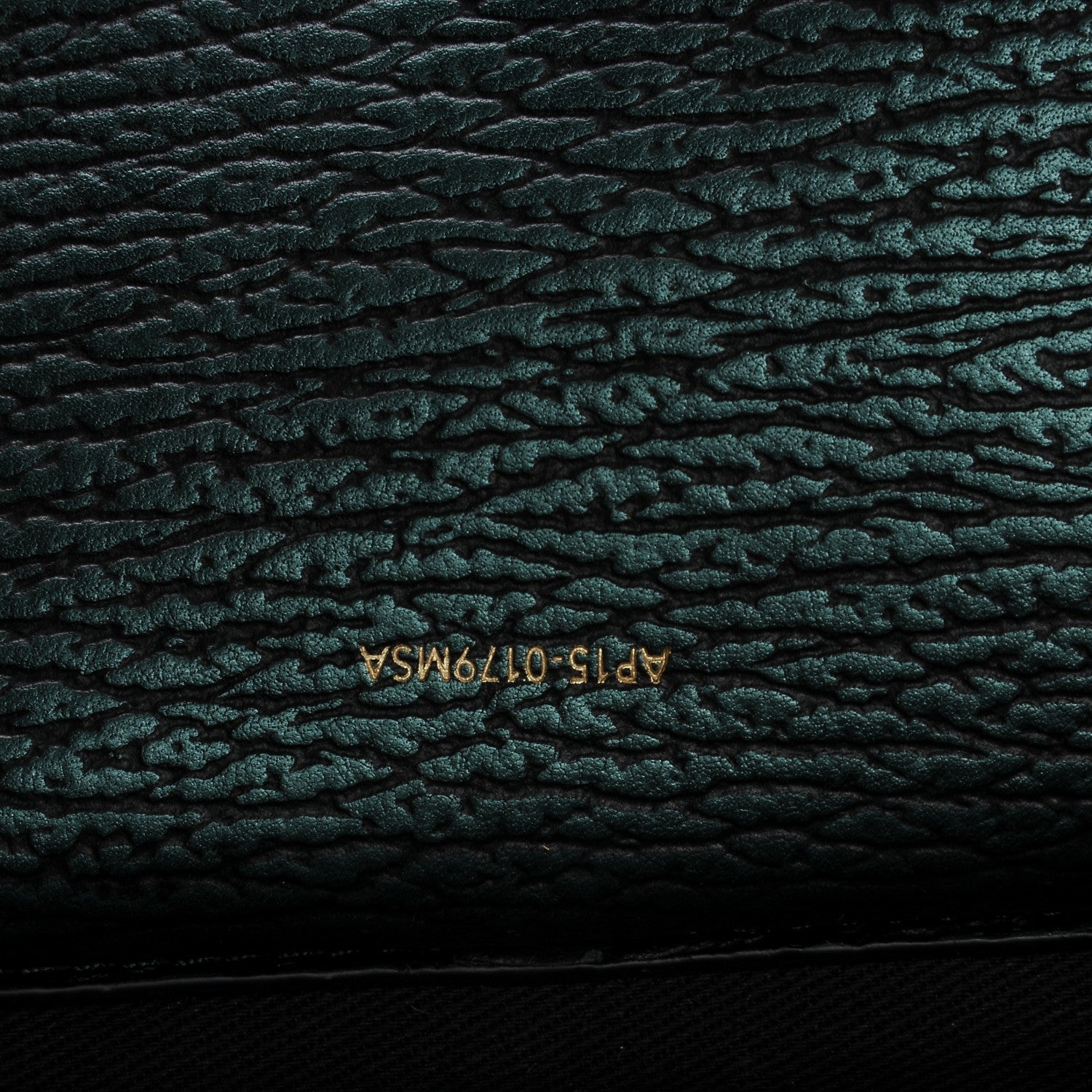 3.1 Phillip Lim 3.1 Metallic Textured Calfskin Medium Pashli Satchel Green 7 of 7