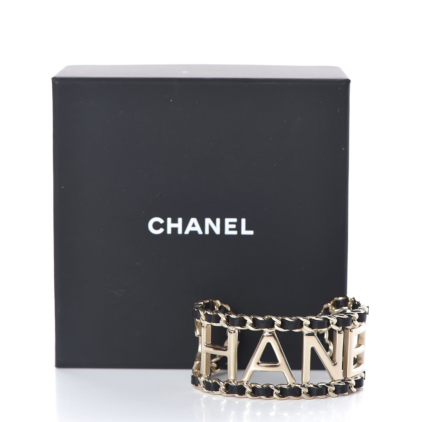 Lambskin Chain Vintage Allure Bracelet Gold
