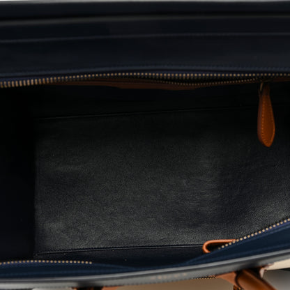 Celine Elephant Calfskin Mini Tri-Color Luggage Brown 5 of 13