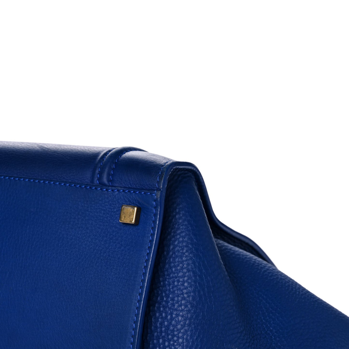 Supple Calfskin Medium Phantom Luggage Royal Blue