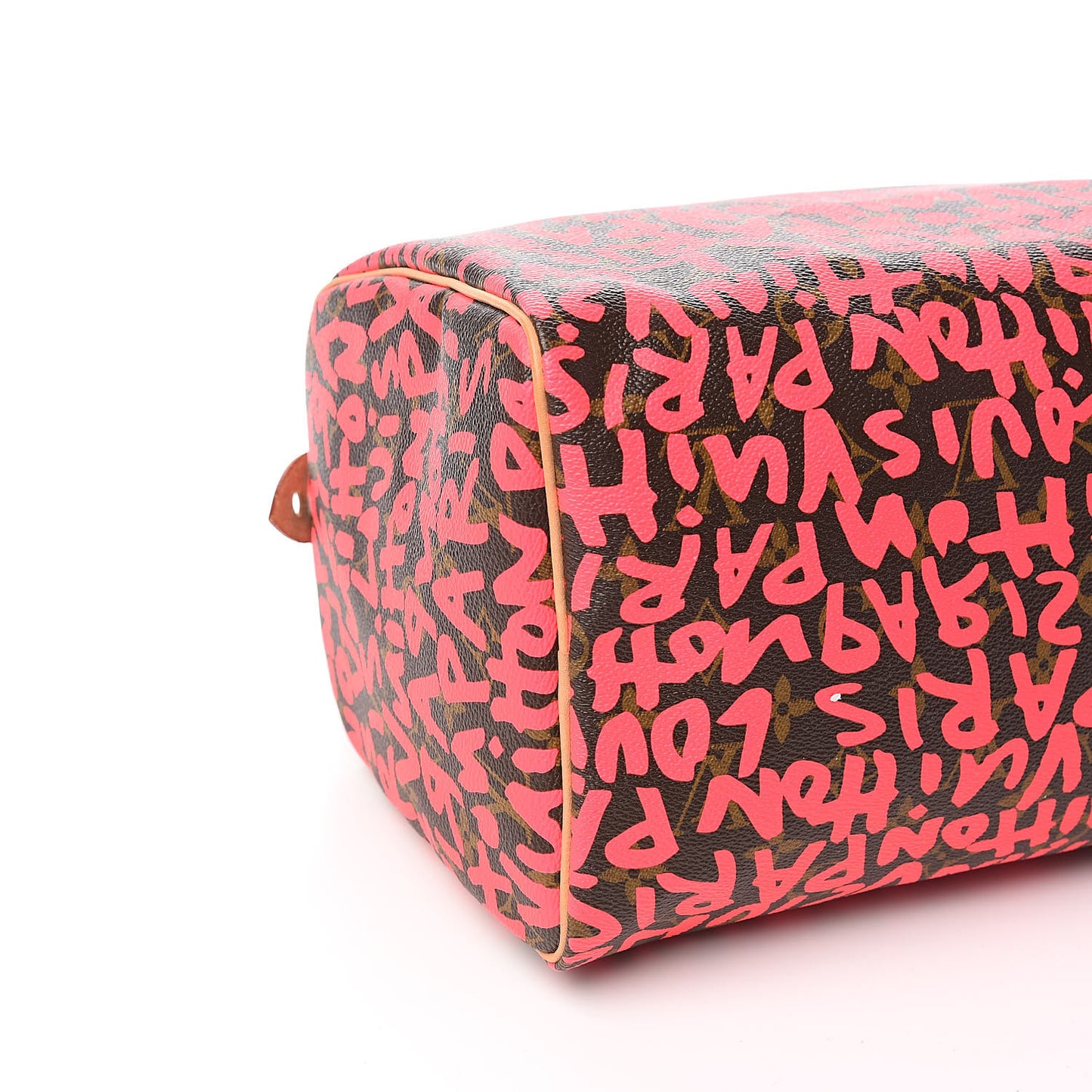 Monogram Graffiti Speedy 30 Fuchsia