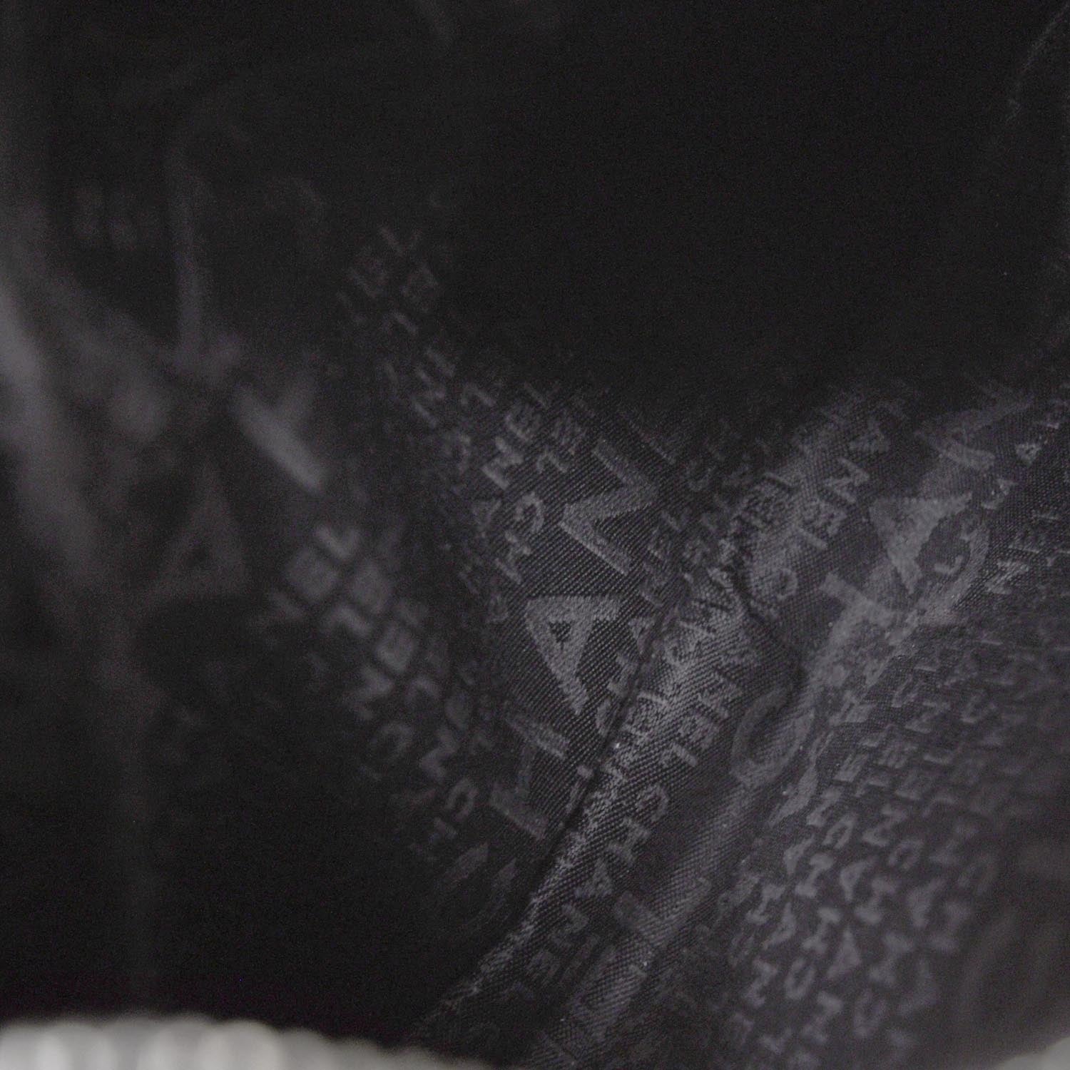 Chanel Nylon Quilted Pochette Black 5 of 8