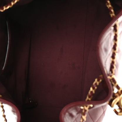 Chanel Caviar Quilted Medium Chanel 25 Handbag Burgundy 8 of 19