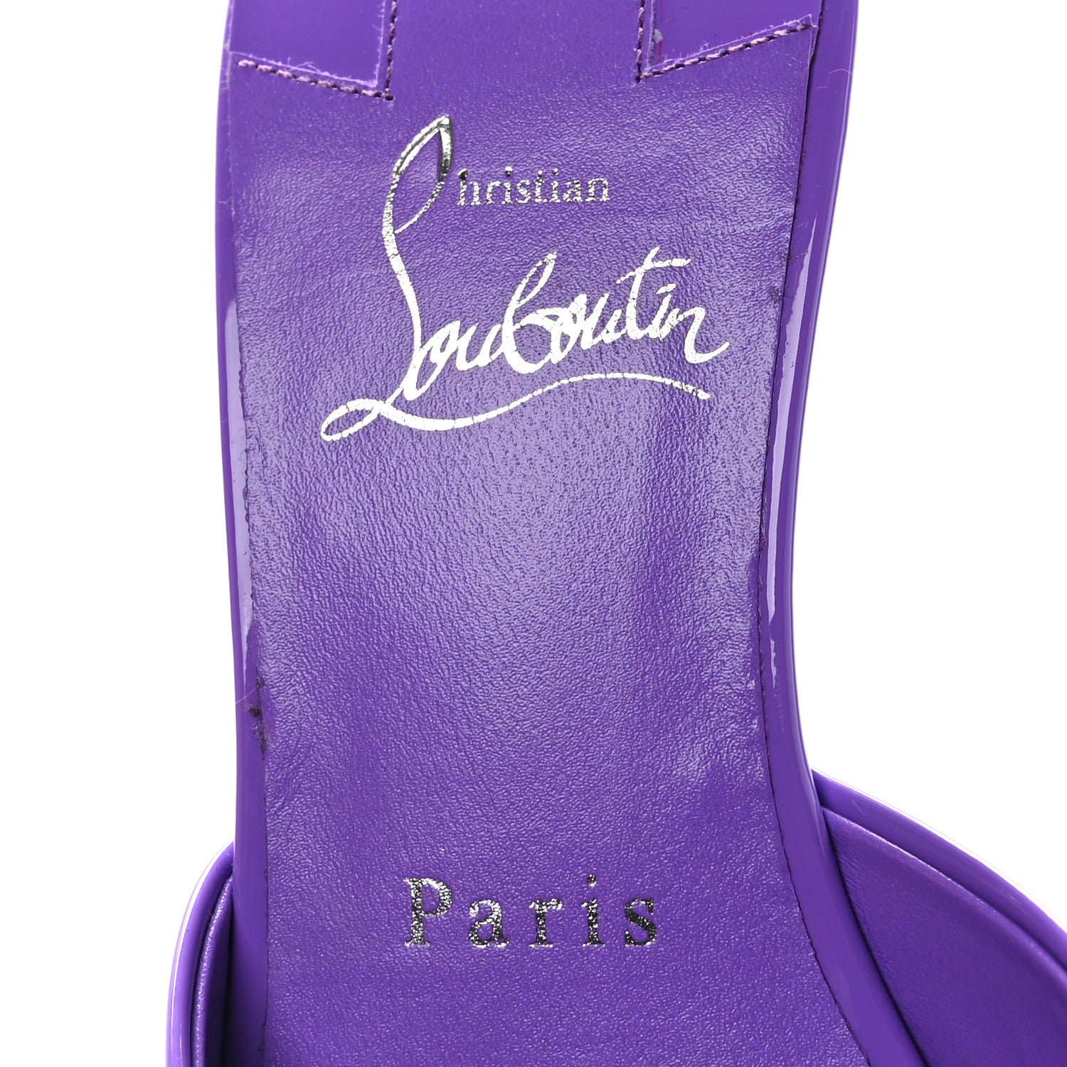 Christian Louboutin Patent Me Dolly Zeppa 85 Sandals 36 Frou Frou 6 of 8