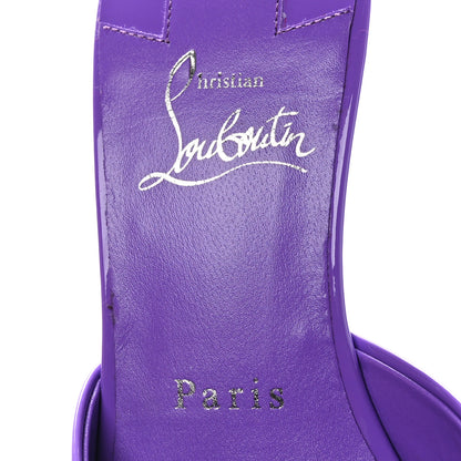 Christian Louboutin Patent Me Dolly Zeppa 85 Sandals 36 Frou Frou 6 of 8