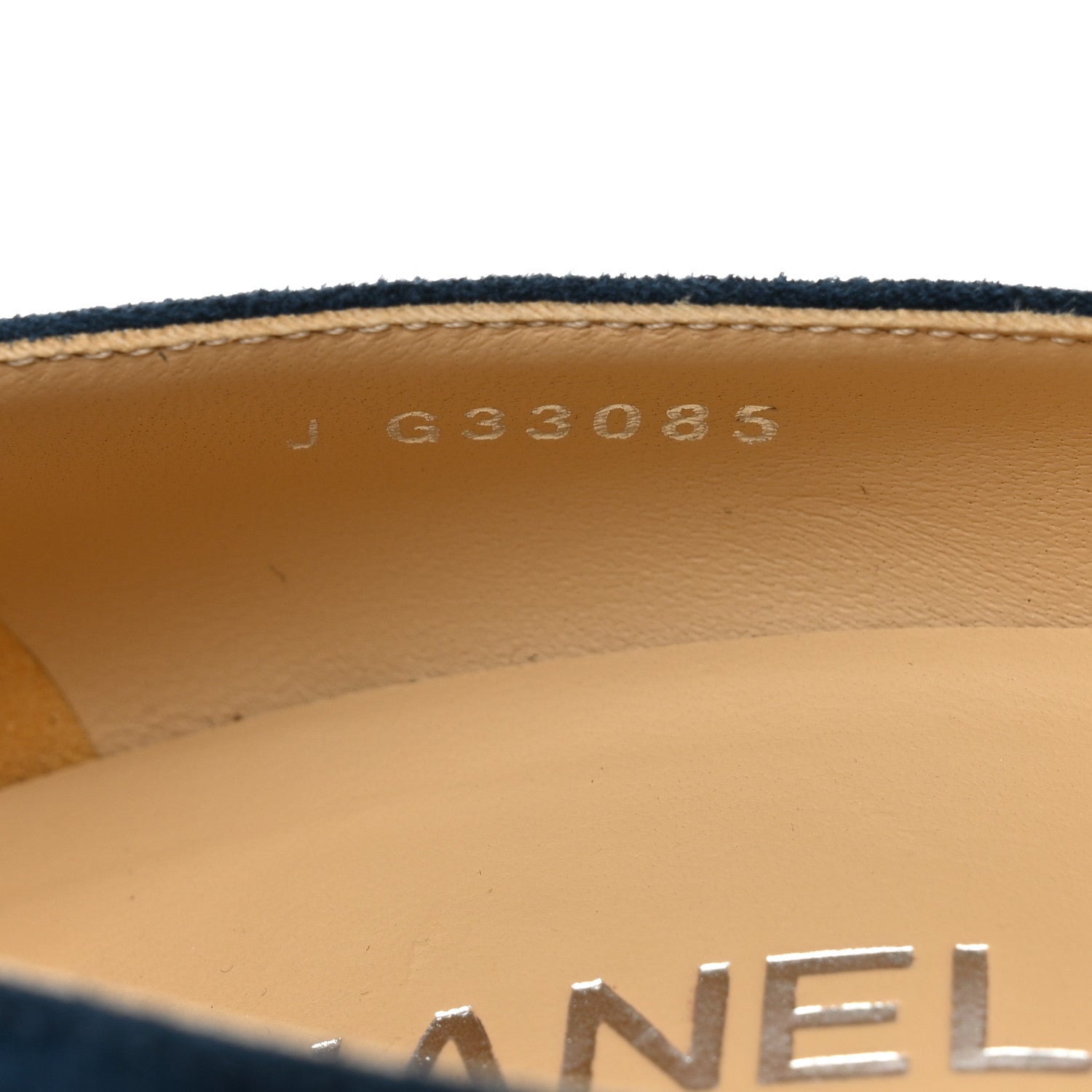Chanel Suede Satin Cap Toe Gabrielle Pumps 40 Navy Black 7 of 10