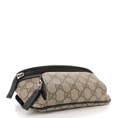 Gucci GG Supreme Monogram Belt Bag Black 4 of 11