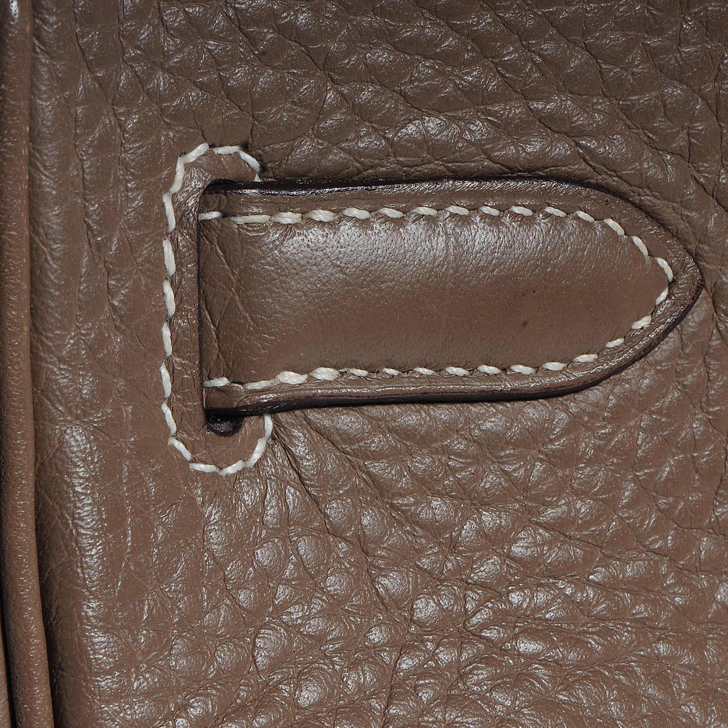 Hermes Taurillon Clemence Birkin 30 Etoupe 7 of 19
