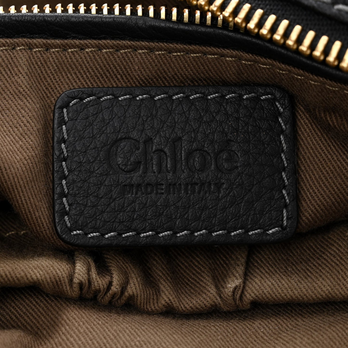 Calfskin Medium Marcie Satchel Black
