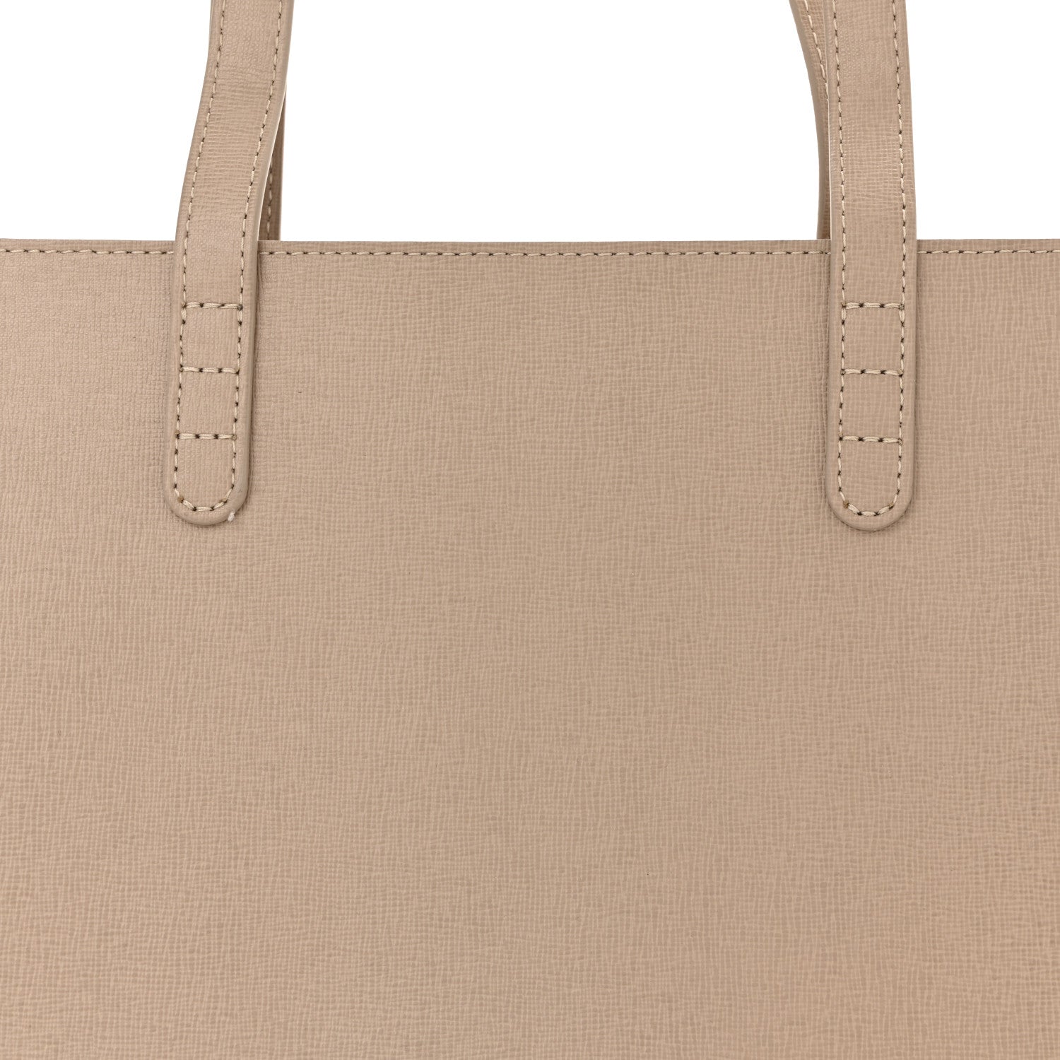 Mansur Gavriel Saffiano Small Zip Tote Beige 7 of 10