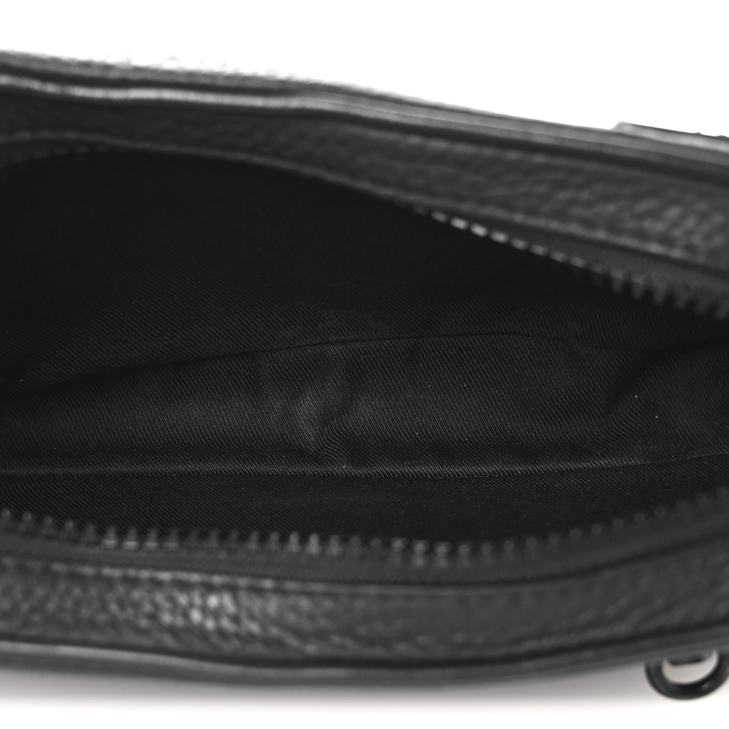Taurillon Monogram Uniformes Solar Ray Soft Pochette Volga Belt Bag Black