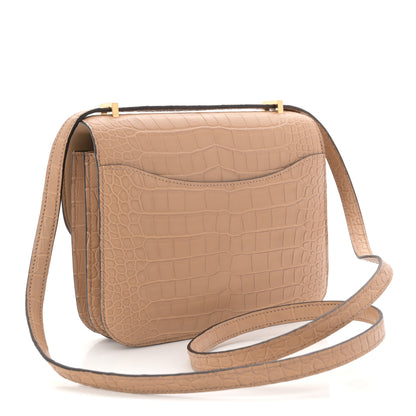 Hermes Matte Alligator Constance 18 Chai 3 of 11