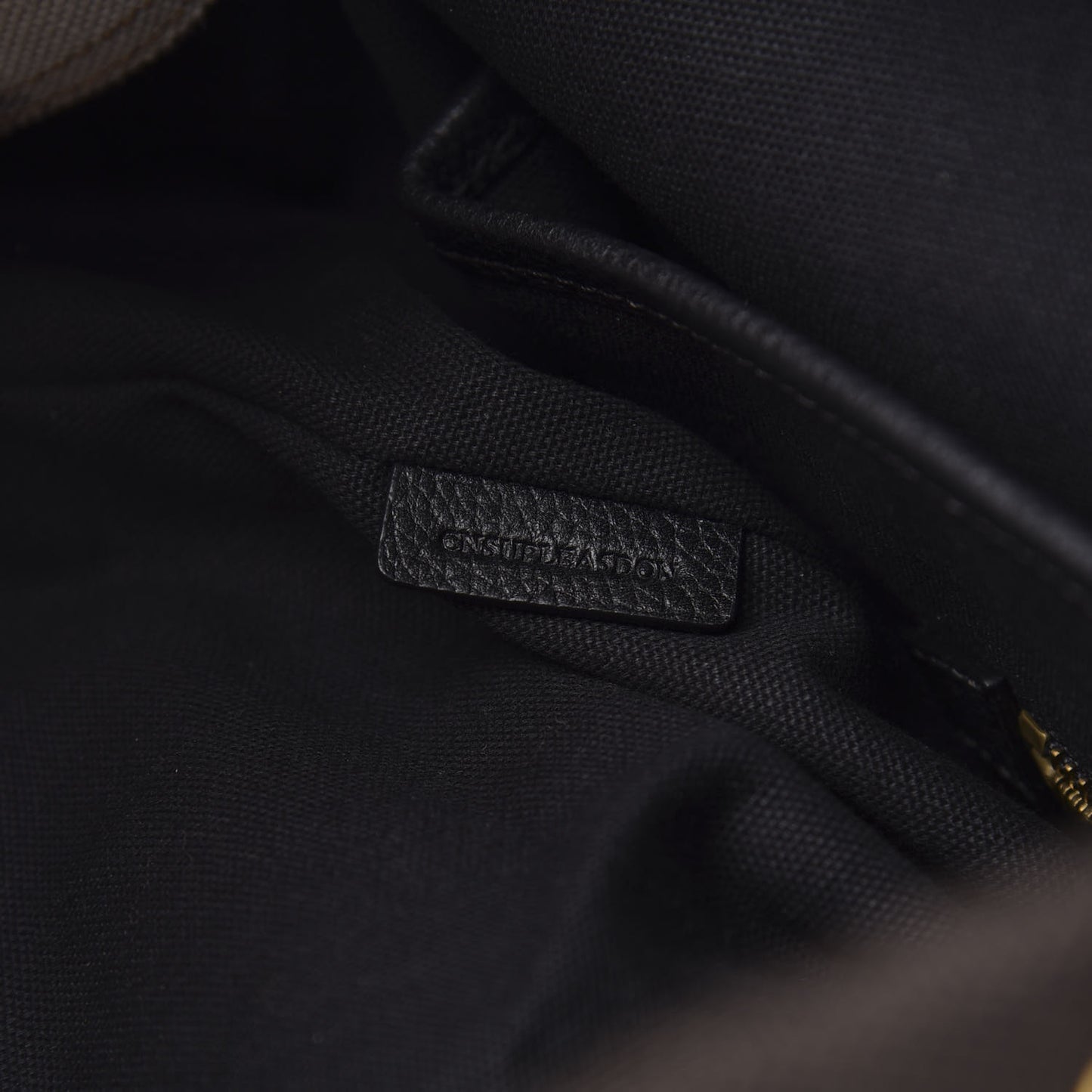 Canvas Mega Check Brookdale Backpack Black
