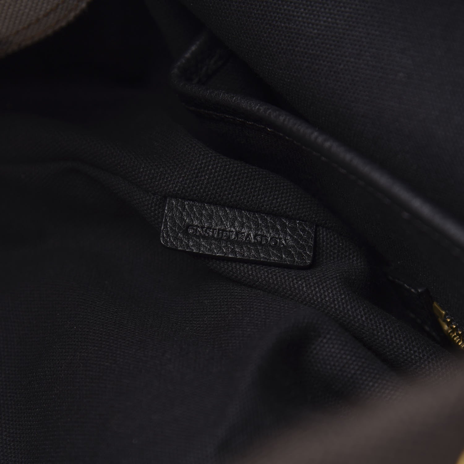 Burberry Canvas Mega Check Brookdale Backpack Black 7 of 10