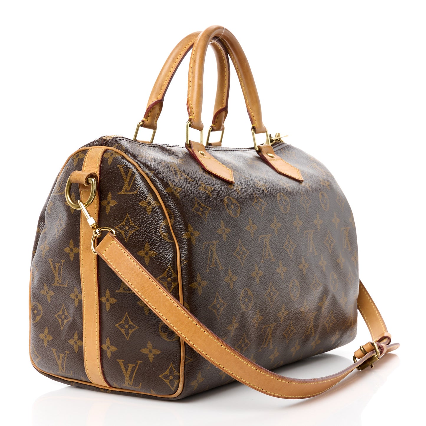 LOUIS VUITTON Monogram Speedy Bandouliere 30