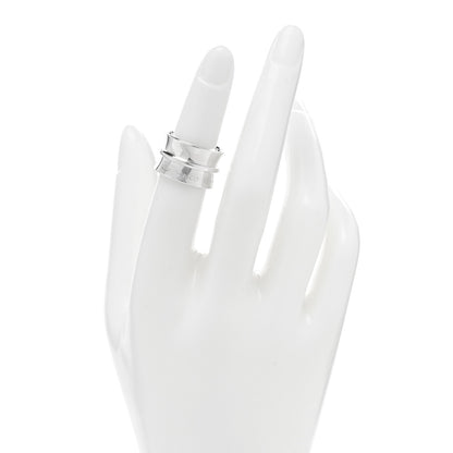 Tiffany Sterling Silver Wide 1837 Band Ring 48 4.5 2 of 5
