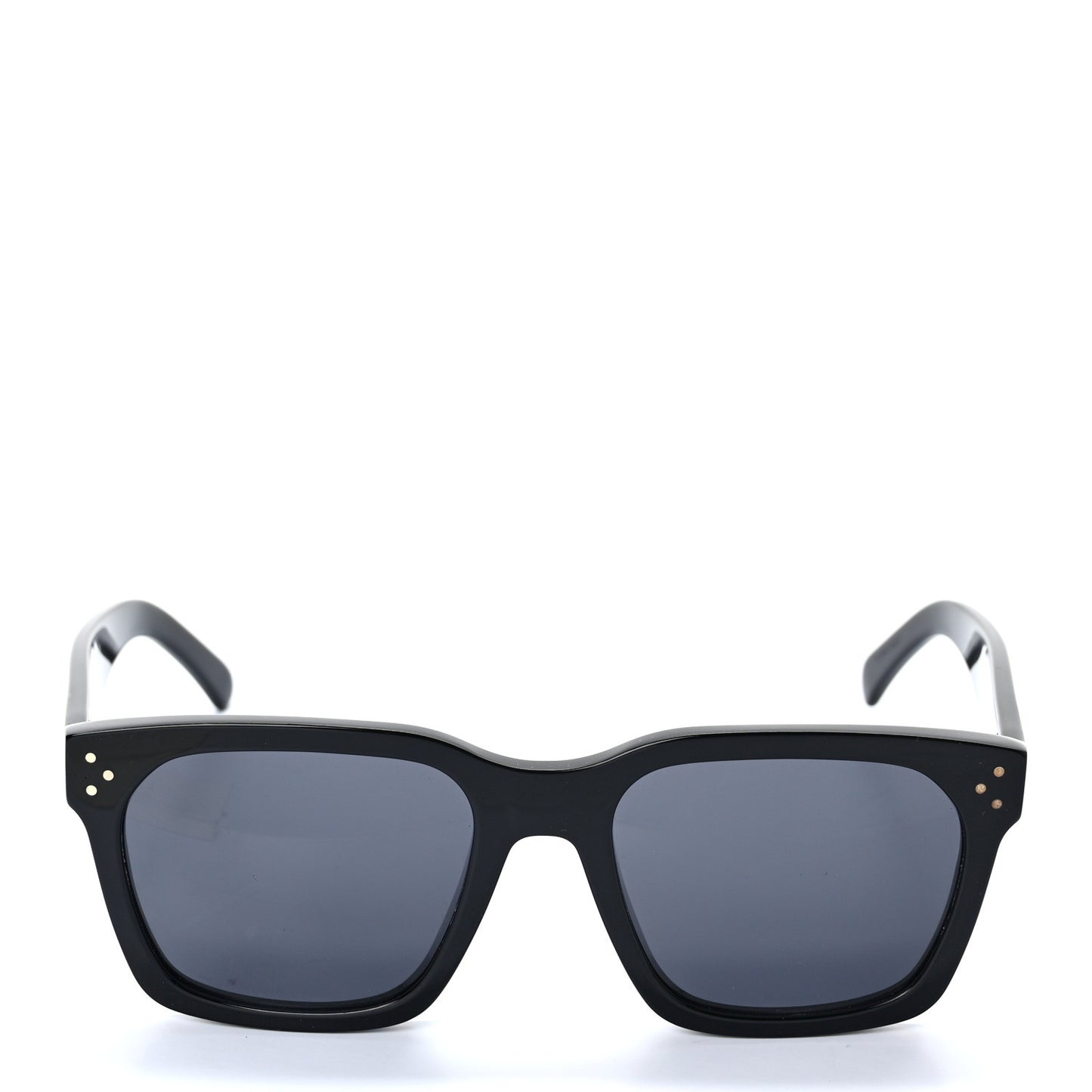 Acetate Polarized Square Sunglasses CL40248I Black