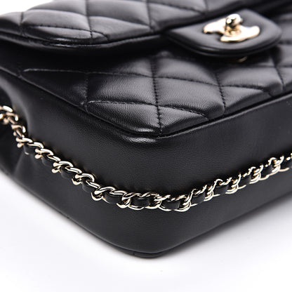 Chanel Lambskin Quilted Small My Precious Flap Black 8 of 11