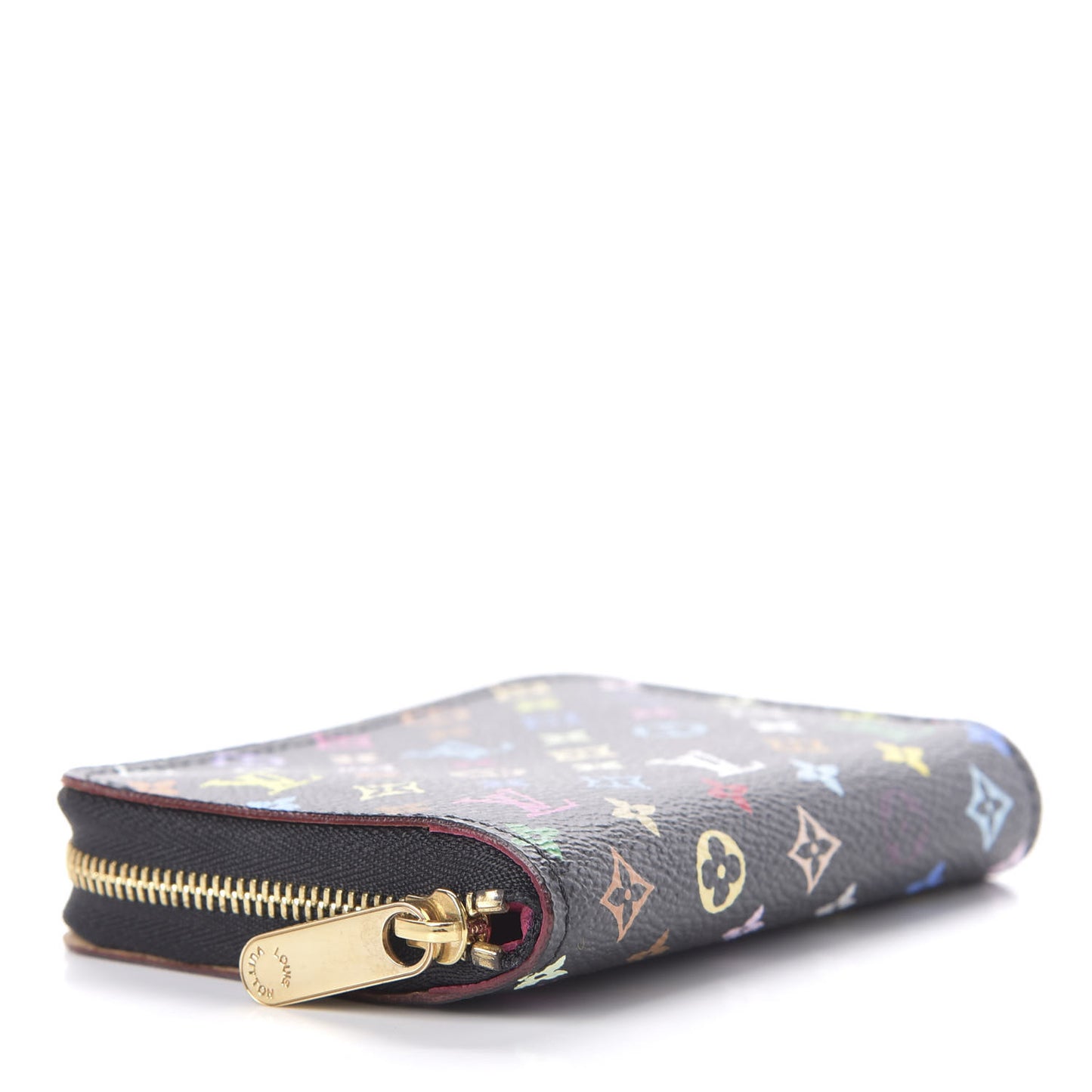 Monogram Multicolor Zippy Coin Purse Black Grenade