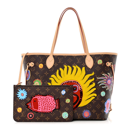 Louis Vuitton LV X YK Monogram Faces Neverfull MM 1 of 14