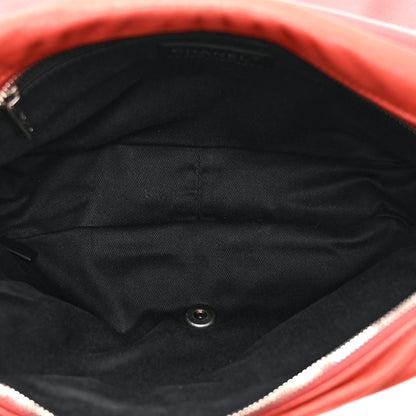 Chanel Iridescent Calfskin Medium In the Mix Flap Red 5 of 10