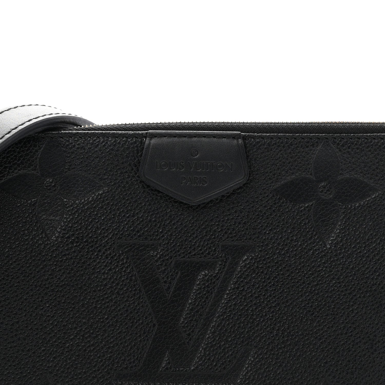 Louis Vuitton Empreinte Monogram Giant Multi Pochette Accessories Large Pochette Black 7 of 10