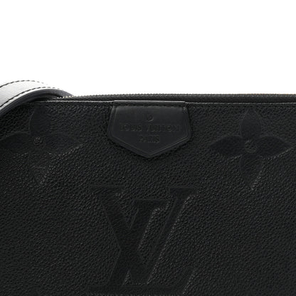 Louis Vuitton Empreinte Monogram Giant Multi Pochette Accessories Large Pochette Black 7 of 10