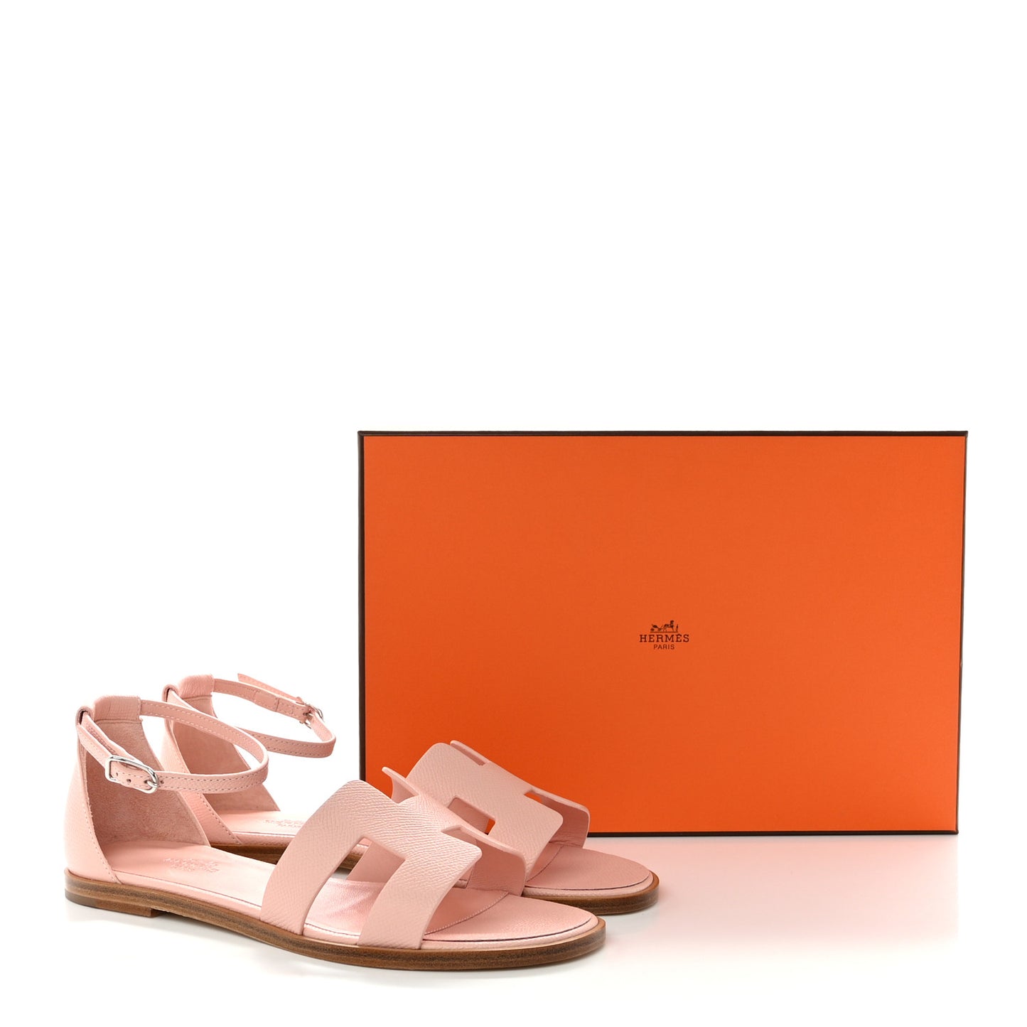 Epsom Santorini Sandals 39 Rose Porcelaine