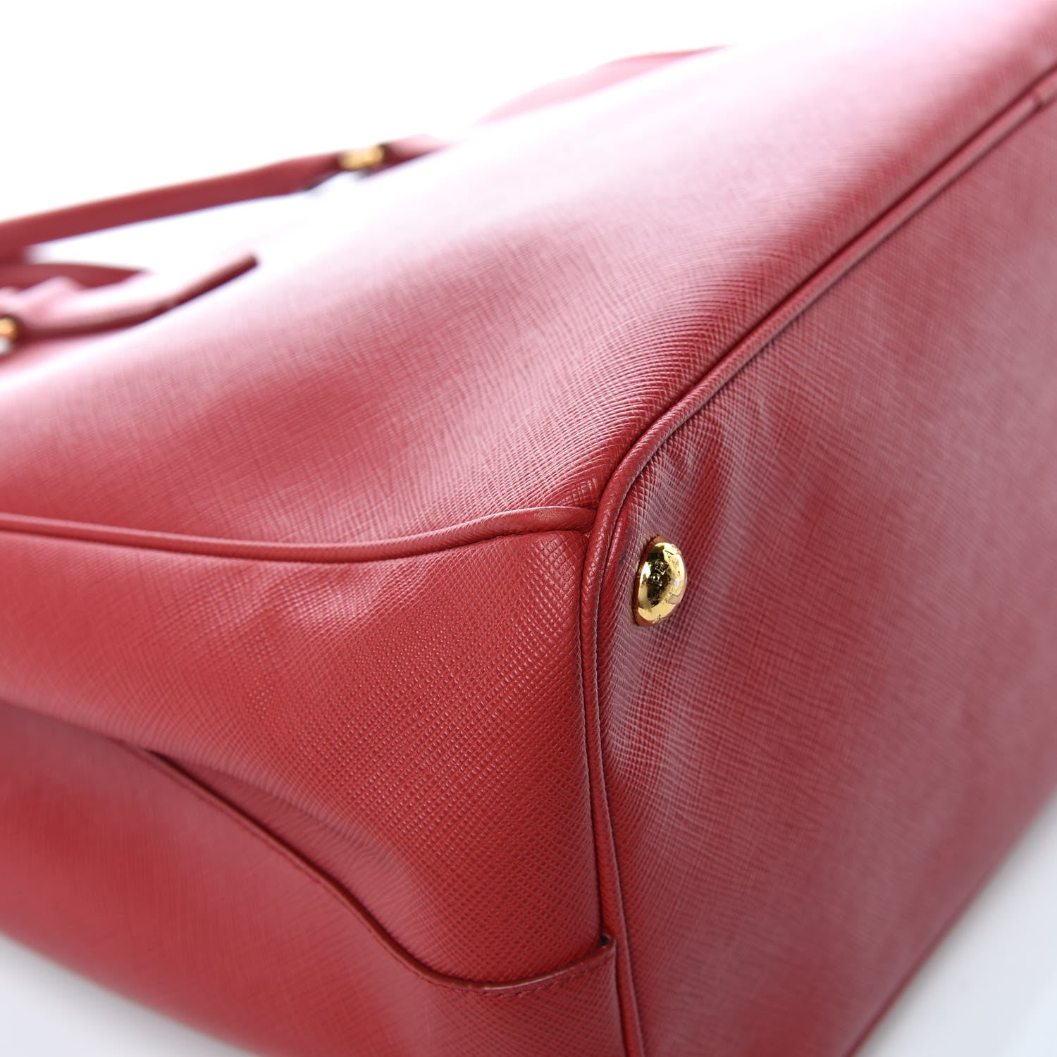 Prada Saffiano Medium Galleria Double Zip Tote Fuoco 16 of 20