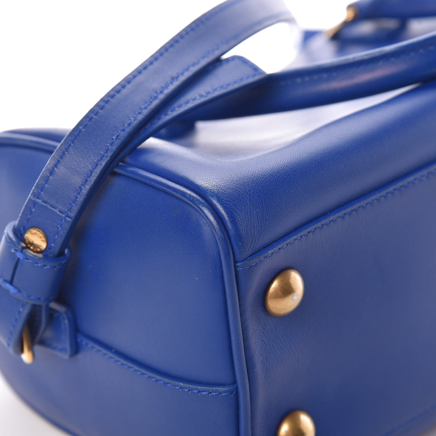 Calfskin Classic Baby Duffle Blue