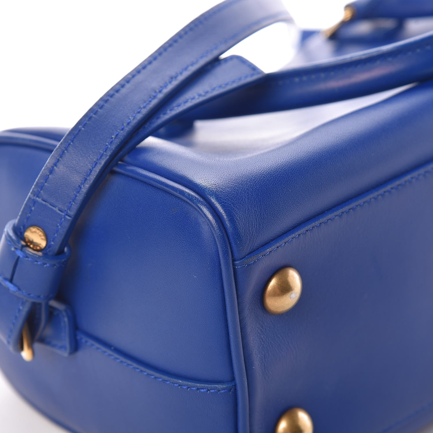 Saint Laurent Calfskin Classic Baby Duffle Blue 13 of 23