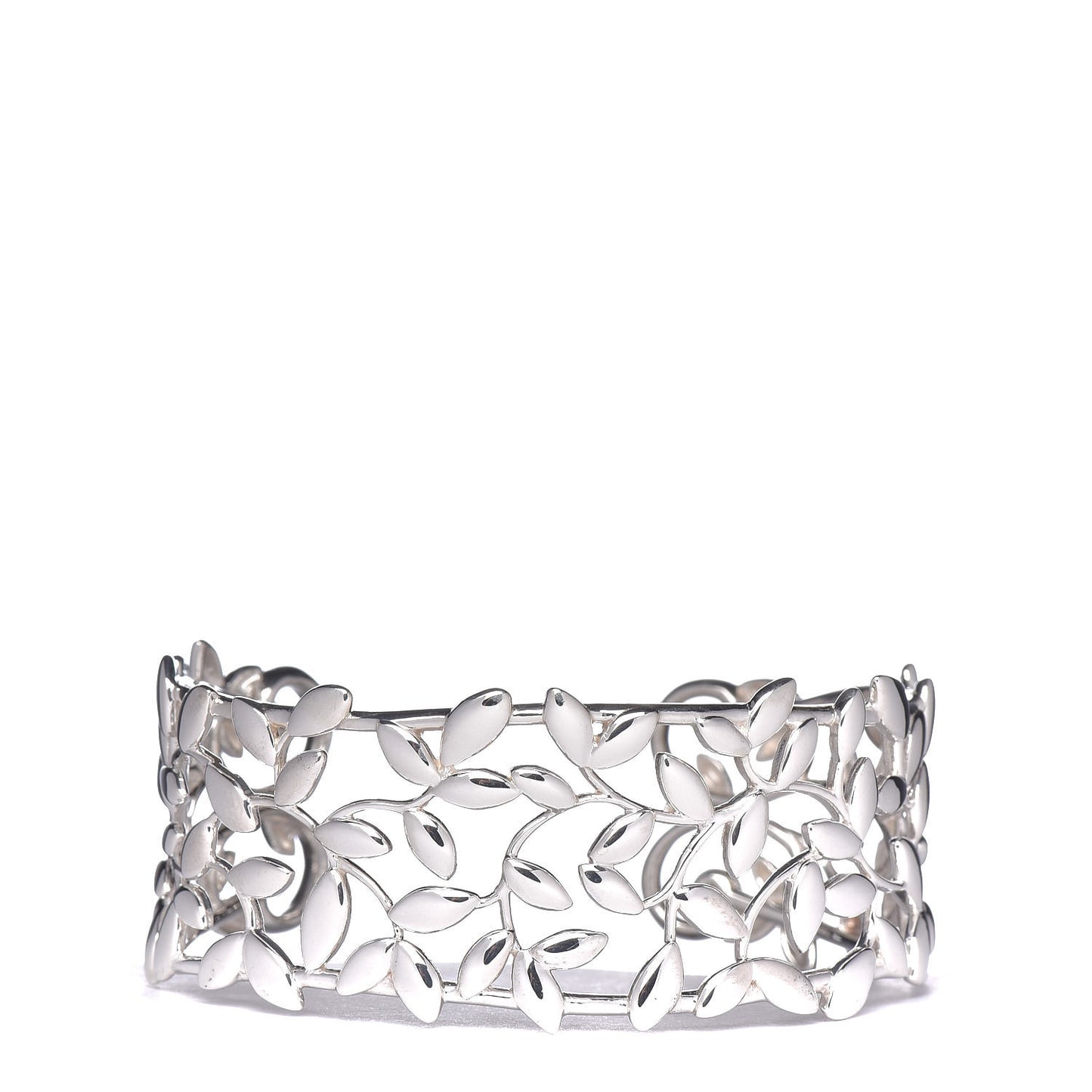 Sterling Silver Paloma Picasso Olive Leaf Cuff Bracelet