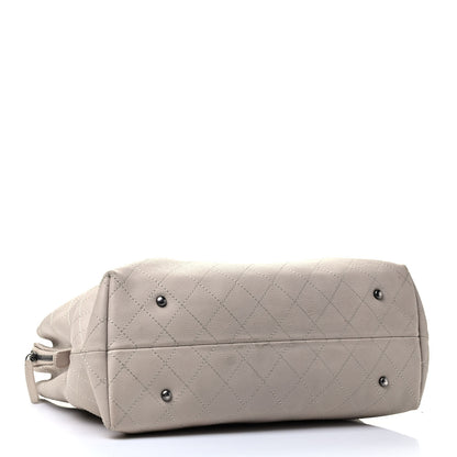 Chanel Grained Vegetal Calfskin Urban Shopping Tote Beige 5 of 12