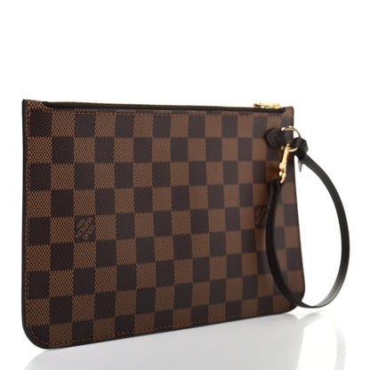 Louis Vuitton Damier Ebene Neverfull MM GM Pochette 3 of 7