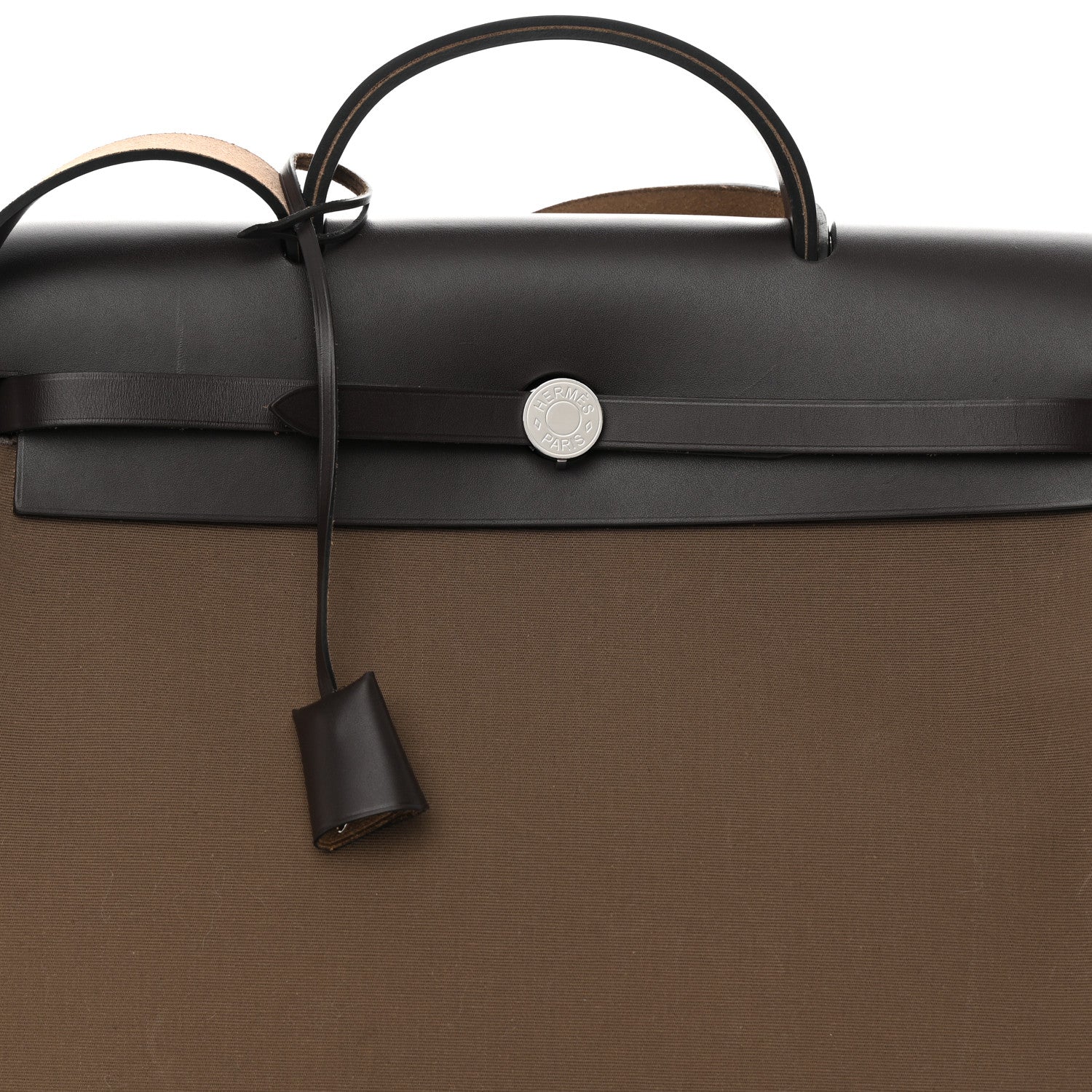 Hermes Toile Vache Hunter Herbag Zip 39 MM Etoupe Ebene 9 of 14