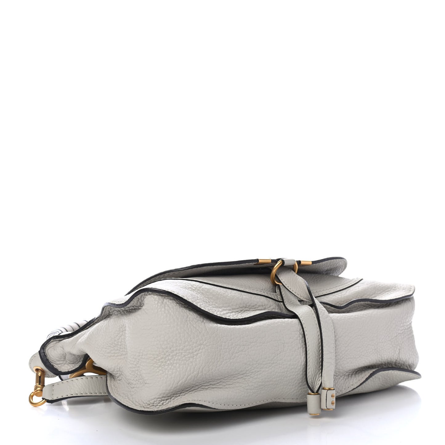 Calfskin Medium Marcie Satchel Dove