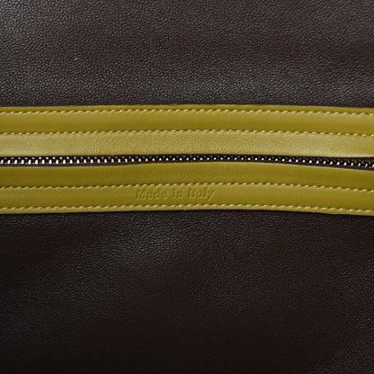 Celine Nubuck Medium Phantom Luggage Chartreuse 6 of 10