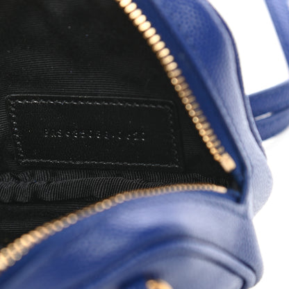 Saint Laurent Grain De Poudre Matelasse Monogram Baby Lou Camera Bag Sapphire Blue 7 of 11