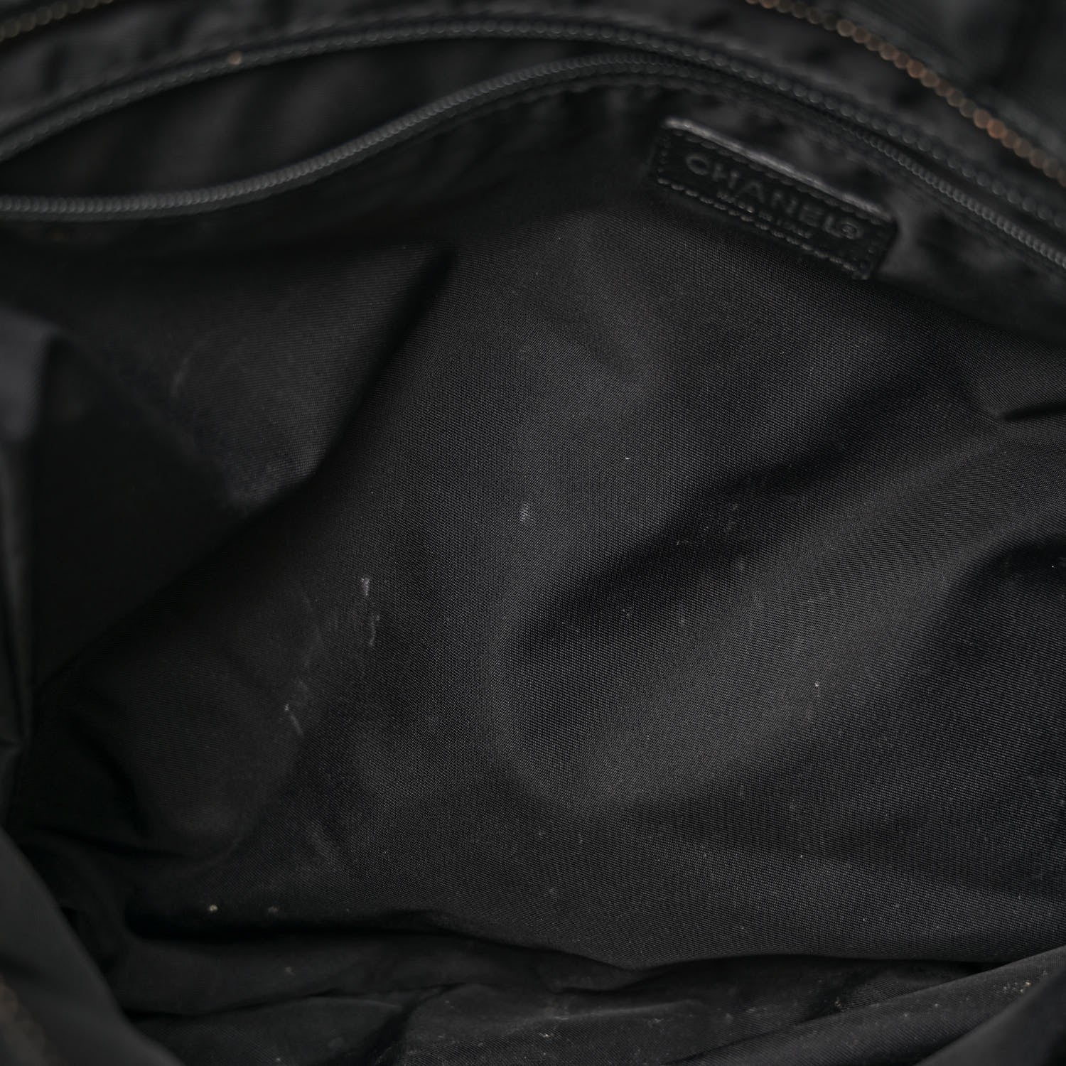Chanel Nylon Medium Travel Tote Black 12 of 18