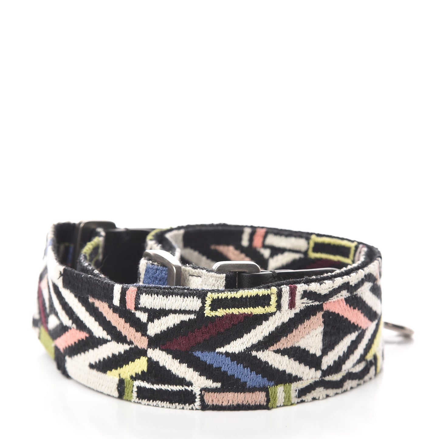 Canvas Native Couture Embroidered Rockstud Guitar Strap