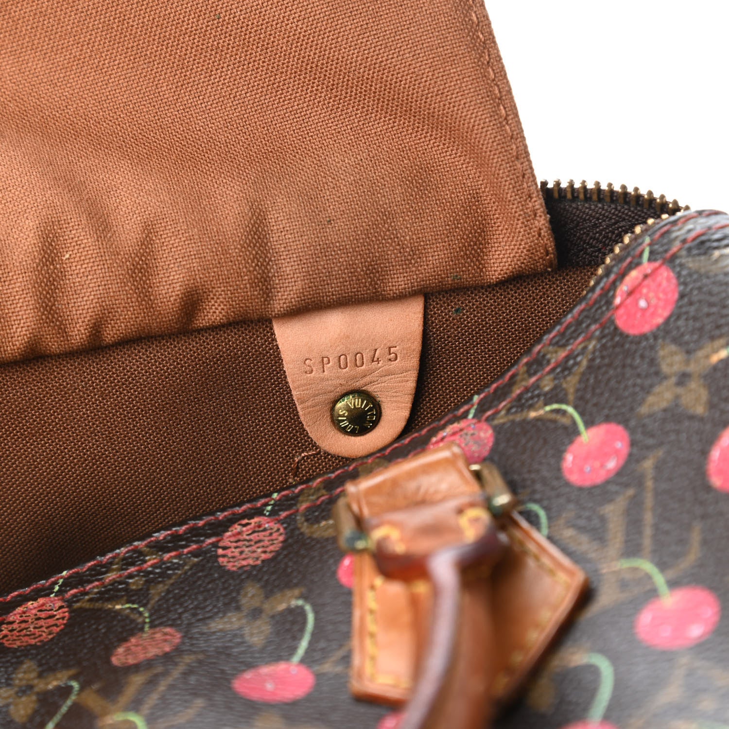 Louis Vuitton Monogram Cerises Speedy 25 9 of 10
