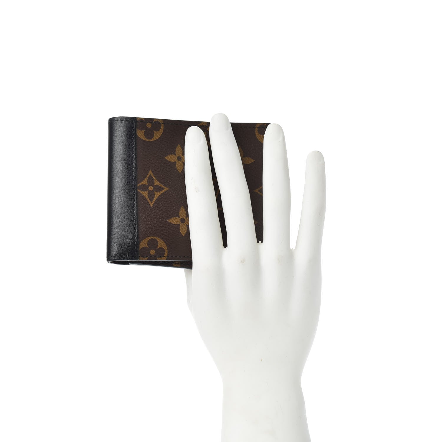 Louis Vuitton Monogram Macassar Gaspar Wallet 2 of 7