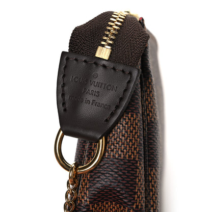 Louis Vuitton Damier Ebene Mini Pochette Accessories 6 of 8