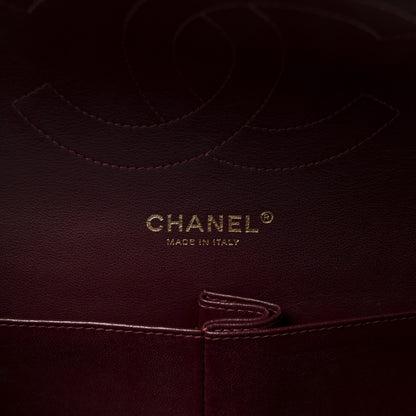 Chanel Lambskin Quilted Jumbo Double Flap  Black 6 of 10