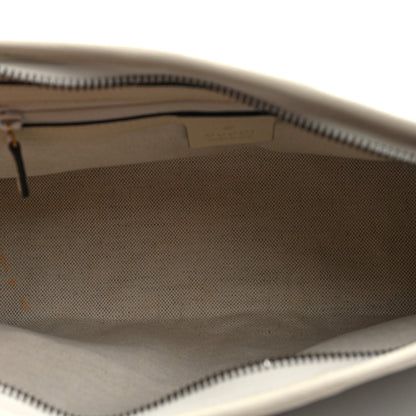 Gucci GG Supreme Monogram Web Toiletry Case White 4 of 6