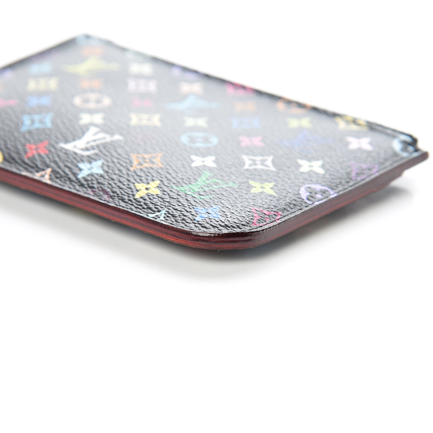 Louis Vuitton Monogram Multicolor Key Pouch Black Grenade 9 of 9