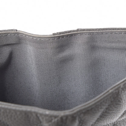 Chanel Caviar Quilted Large Flap Wallet Grey 8 of 12
